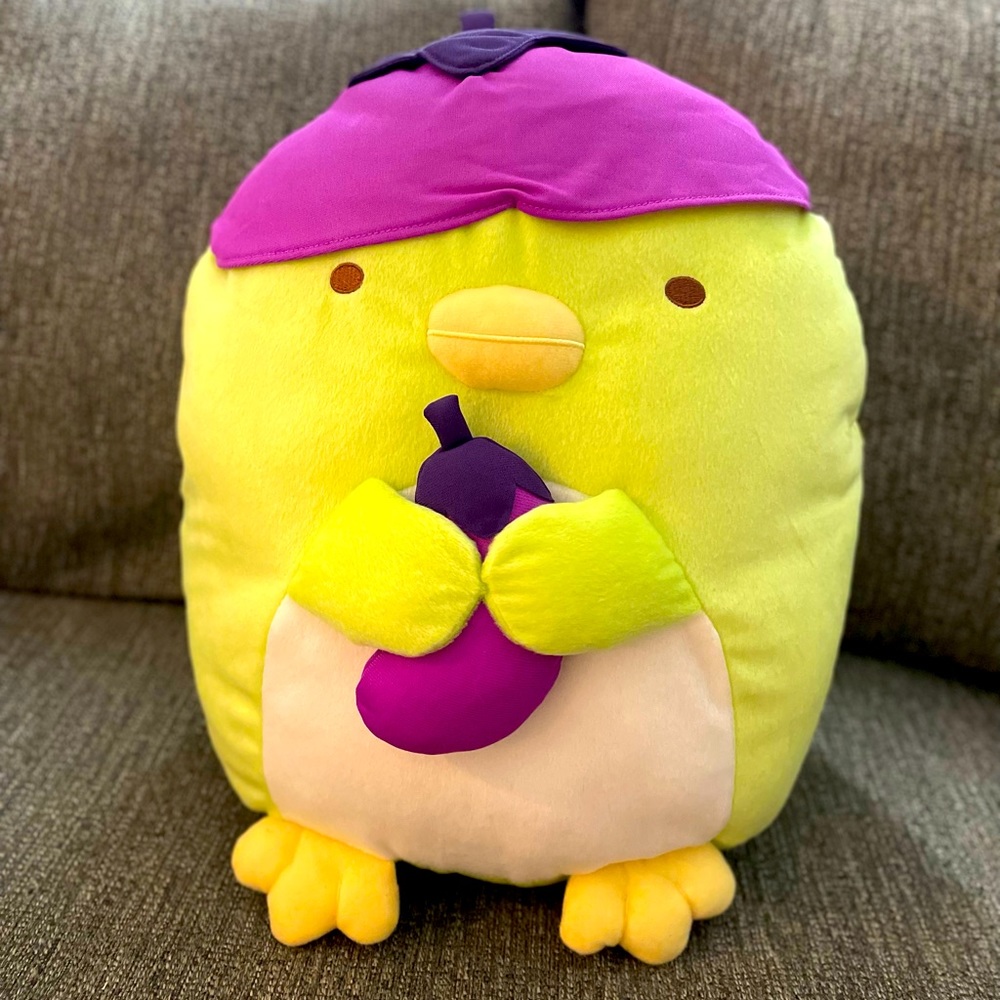sumikko gurashi big 16” eggplant penguin? Plush